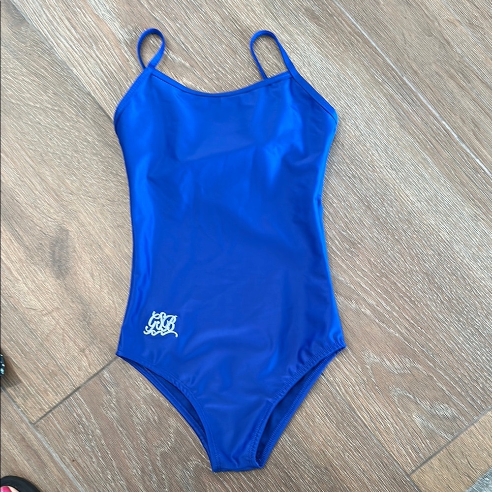 Laura Girls' Royal Blue One-Piece leotard.size 12.